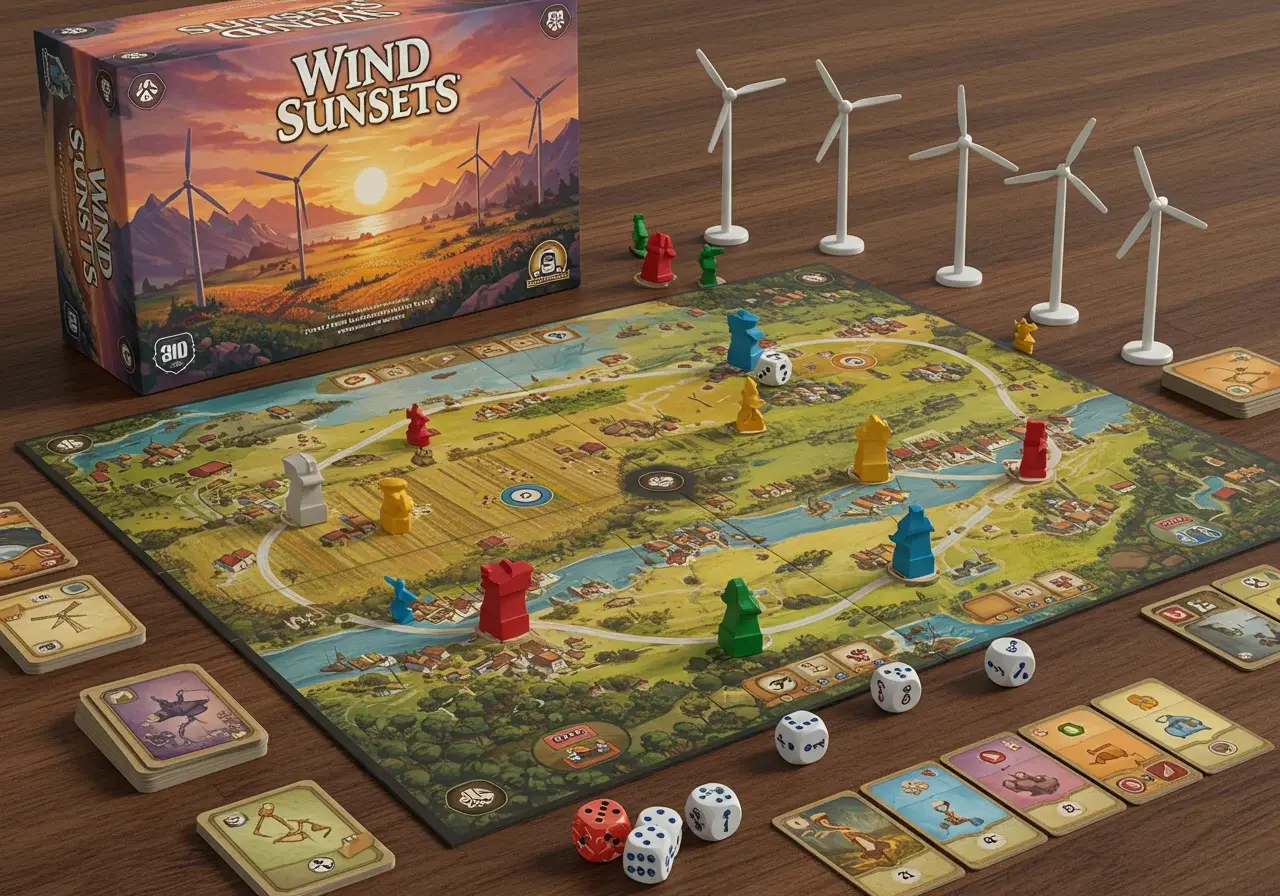 Tramonti di Vento - Gioco da Tavolo